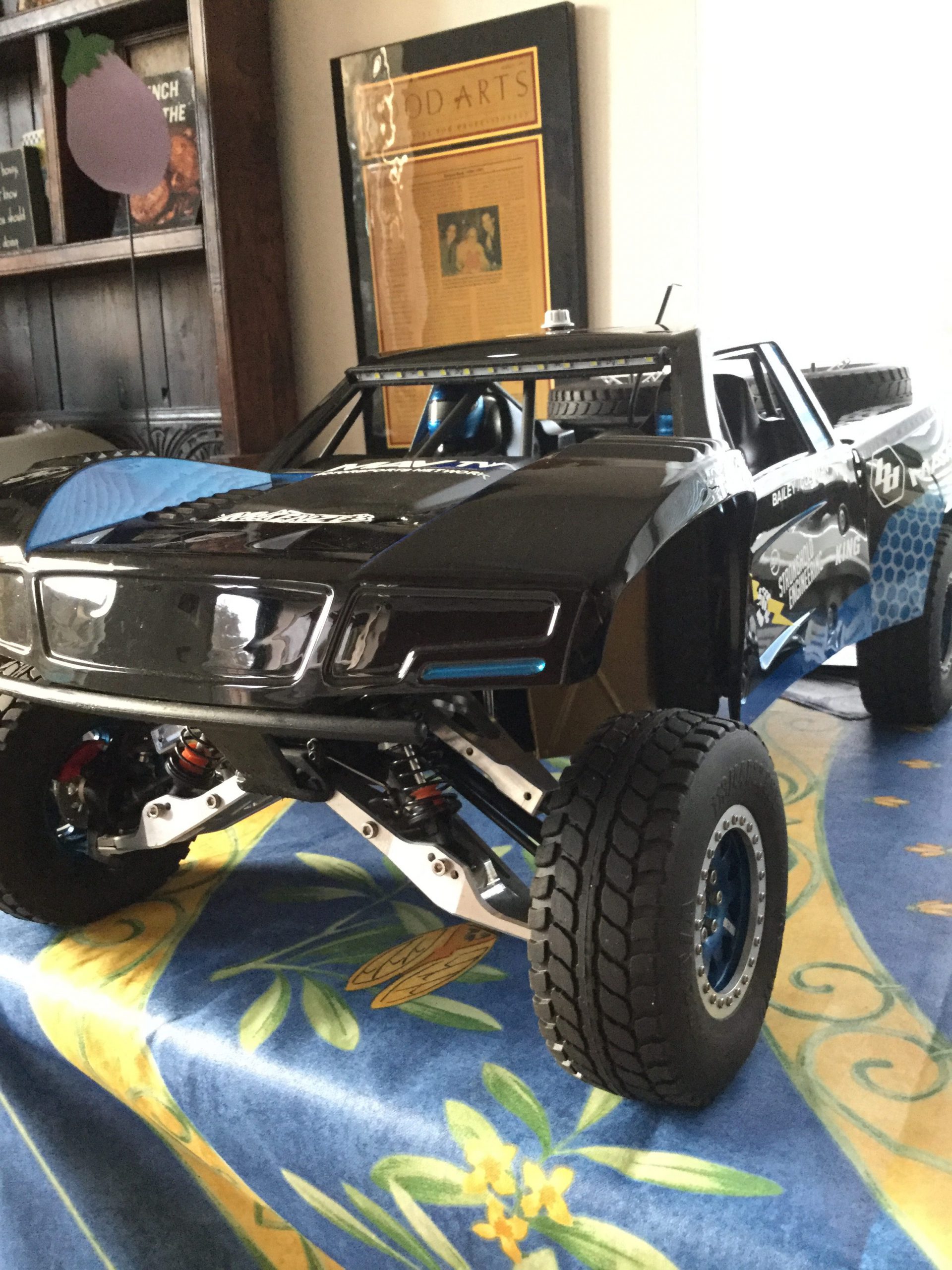 Losi Baja Rey Front Upper and Lower A-Arms 